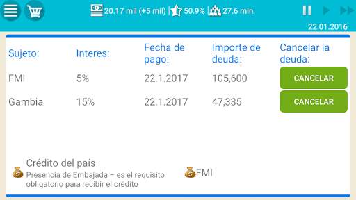 Presidente Simulador Lite screenshot 7