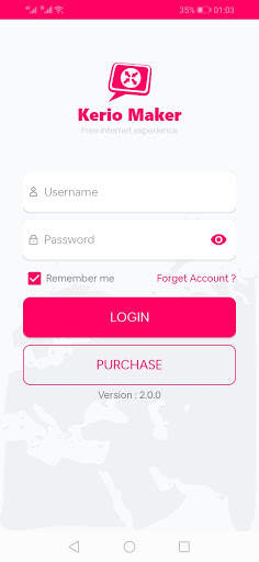 Kerio Maker VPN screenshot 1