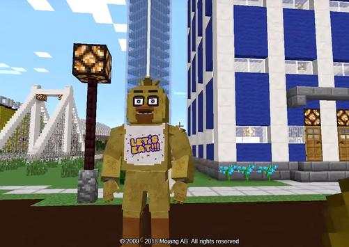 FNAF World for Minecraft Skins screenshot 3