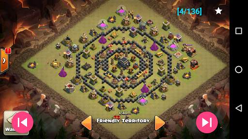 War layouts for Clash of Clans screenshot 2