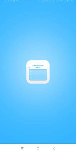 Simple Color Notepad screenshot 1