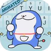 3D Funny Blue Cat 4.3