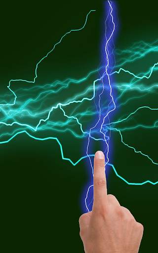 Electric screen prank. Touch it! Live wallpaper screenshot 1