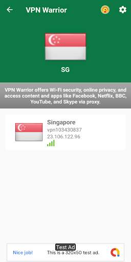 VPN Warrior Lite screenshot 4