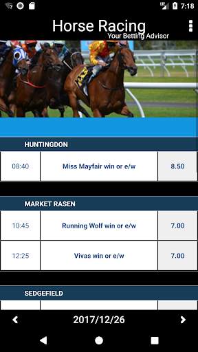Horse Racing Daily Betting Tips for UK Horse Races screenshot 2