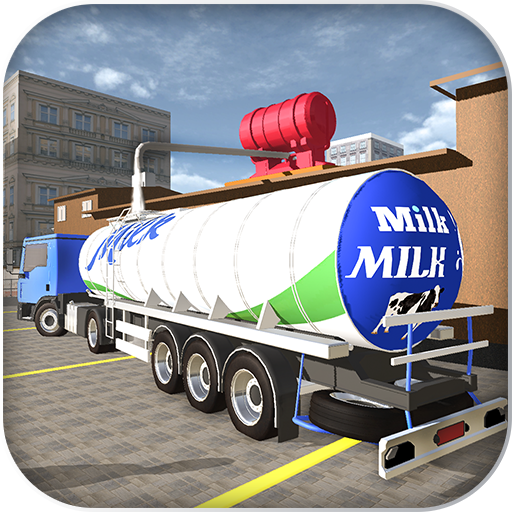 Cattle Farming Milk Transport icon