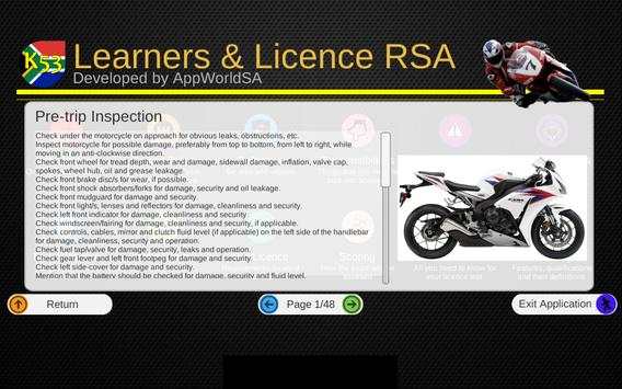 K53 Learners & Licence RSA screenshot 2