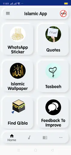 Labbaik: Islamic Ringtones, Wallpapers & Stickers screenshot 1