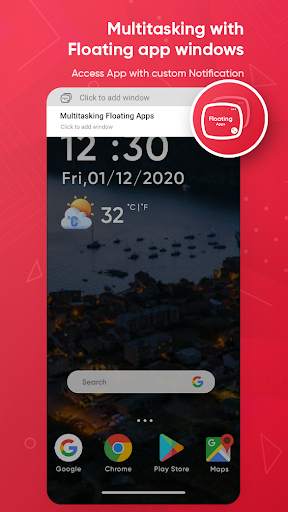 Multitasking with Floating app windows screenshot 4
