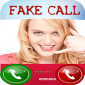 fake caller prank icon
