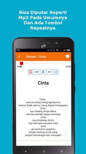 Puisi Roman Mp3 скриншот 3
