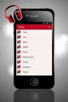 Tekno - Pana screenshot 2