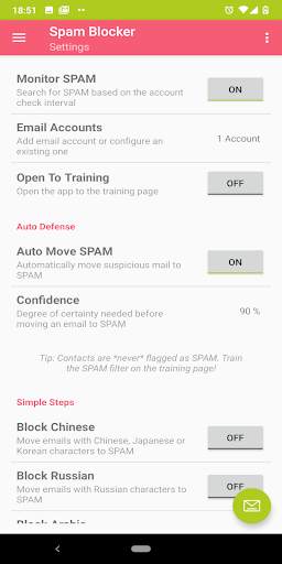 Email Spam Blocker 4 تصوير الشاشة