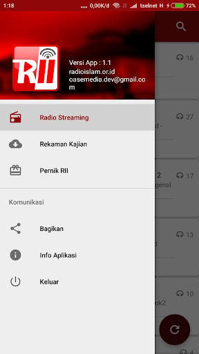 Radio Islam Indonesia screenshot 2