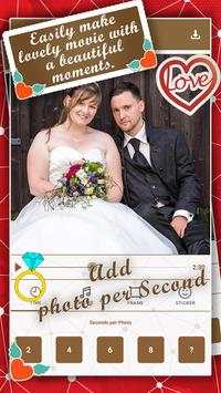 Wedding Photo To Video Maker screenshot 1