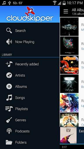Cloudskipper Music Player screenshot 3