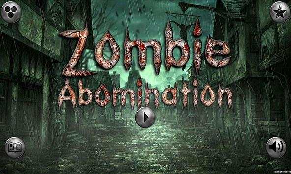 Zombie Abomination Shooting screenshot 1
