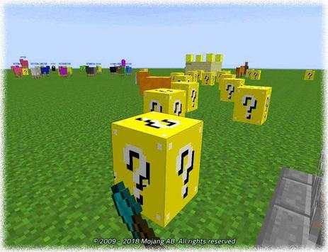 Lucky Block for Minecraft PE screenshot 3