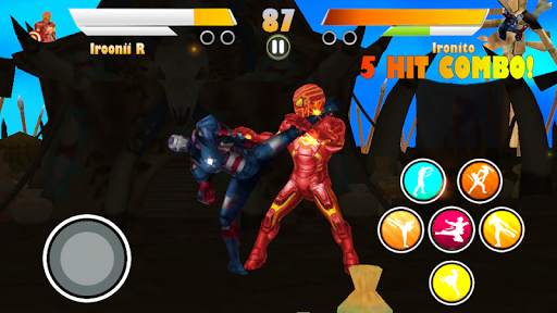 Amazing Spider Rope Hero Strange Gangster Fight screenshot 3