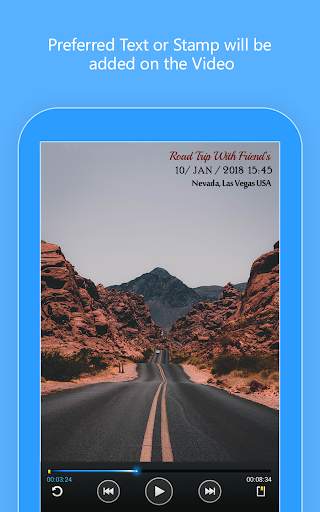 Video stamp: GPS, Timestamp, Logo video watermark screenshot 10