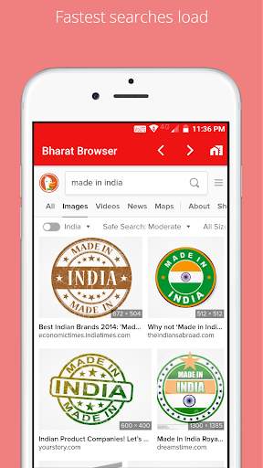 Indian Browser - Fastest & Private browser screenshot 2