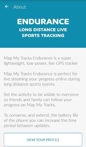 Map My Tracks Endurance screenshot 5