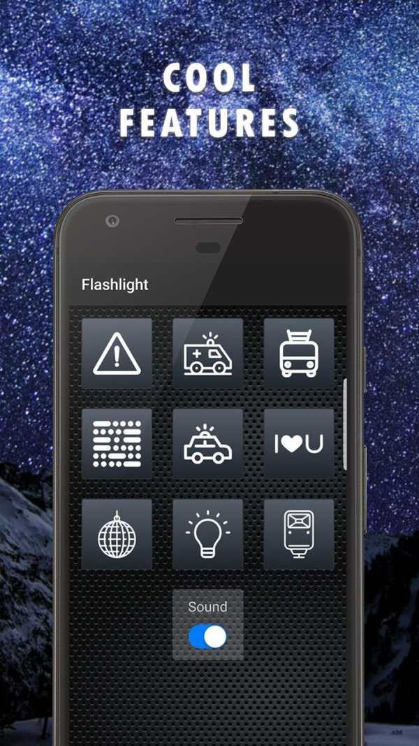 Flashlight Free + Brightest LED light screenshot 2