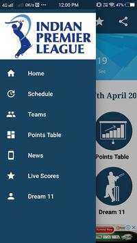 ipl cricket real schedule 2018 screenshot 2