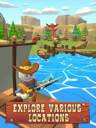 Stickman Sniper: Western gun screenshot 22