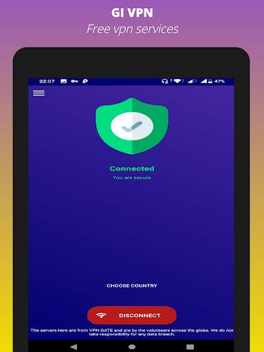 Gi Vpn: Free VPN Without Sign Up and Register screenshot 6