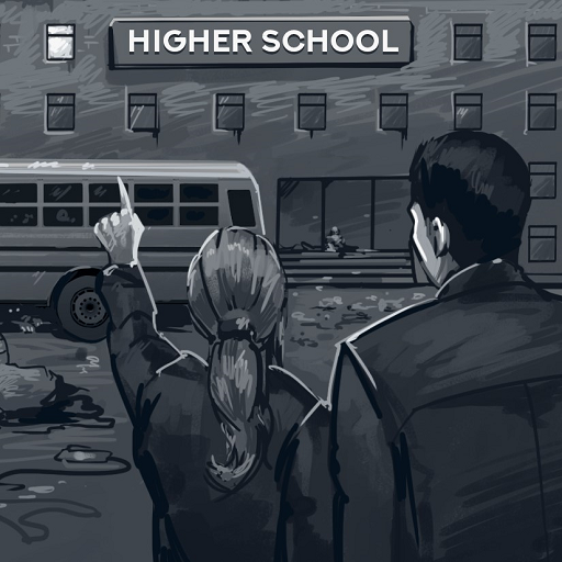 Survman. Escuela Del Miedo. Horror juego. icon