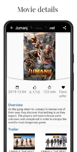 Movie app screenshot 2