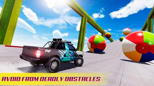 Mega Ramp Car Stunts Racing: Impossible Tracks 3D screenshot 7