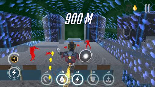 Parkour 3D Robot Runner 2049 2 تصوير الشاشة