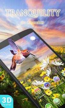 Tranquility 3D Go Launcher Theme screenshot 1