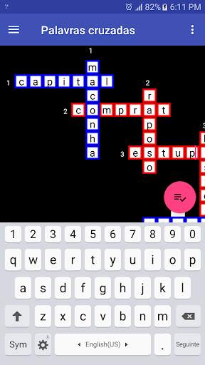 Palavras cruzadas screenshot 2