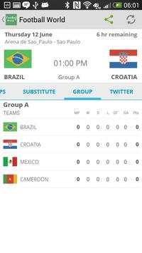 Football World - 2014 screenshot 7