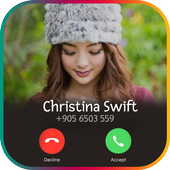 Caller Screen Dialer أيقونة