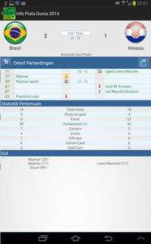 Info Bola Dunia 2014 screenshot 10