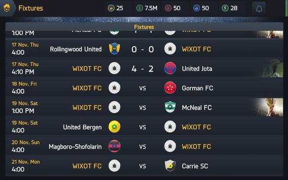 King of Fields - Football Manager Game screenshot 15