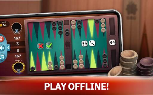 Backgammon-Offline Board Games screenshot 9