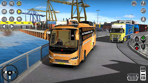 luxury Bus Driving : Bus Games screenshot 2