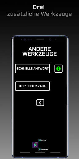 Randomizer: Random APP, Kopf oder Zahl, Roll Dice. screenshot 4