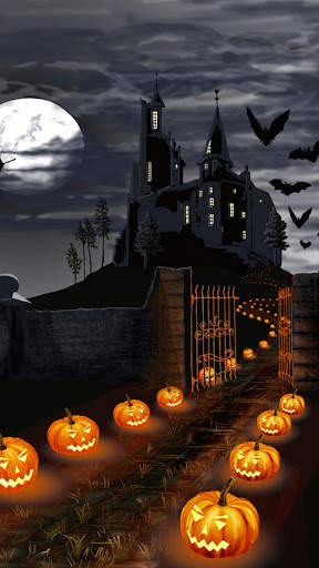 Halloween Wallpapers 1 تصوير الشاشة
