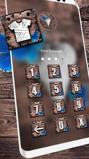 Butterfly Wooden Launcher screenshot 4