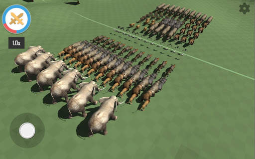 Animal Epic Battle Simulator screenshot 1