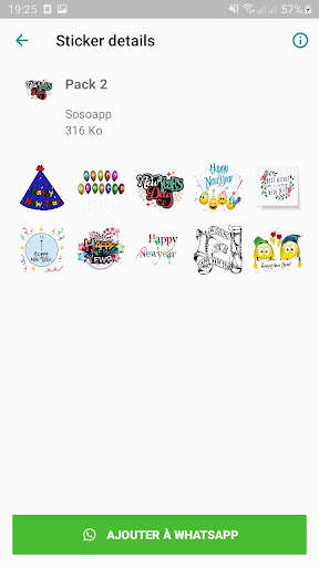 Happy New Year – WAStickerApps screenshot 2