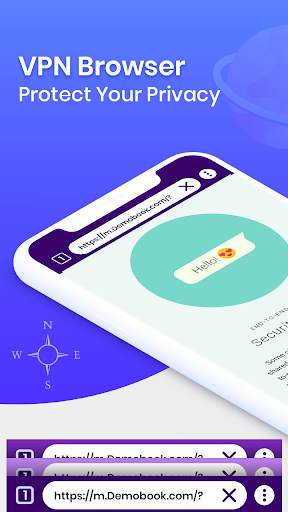 Unblock VPN Browser - Unblock Websites - VPN Proxy screenshot 1