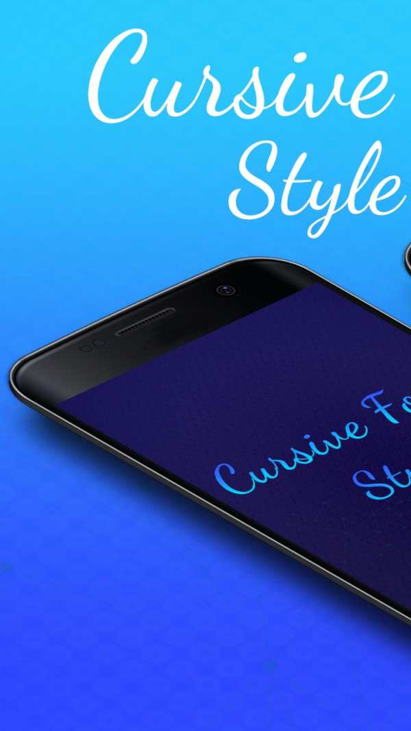 Cursive Font Style screenshot 1