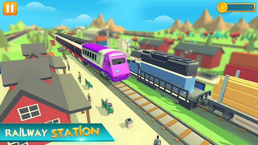 Trò chơi Rail Land Rush screenshot 3